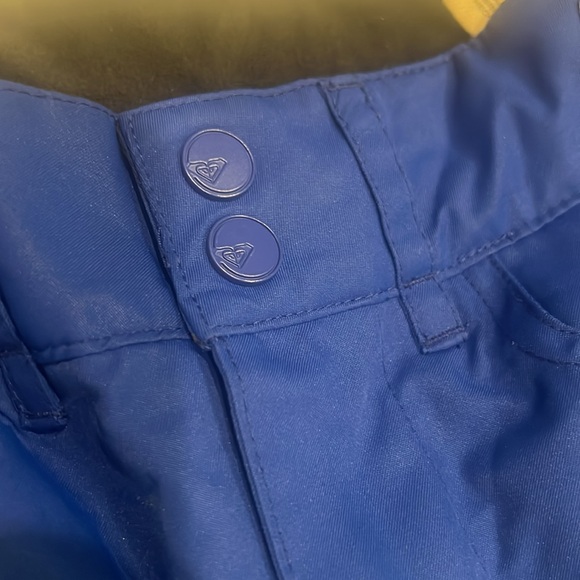 Roxy girls royal blue snowboard / ski pants size 12 - Picture 2 of 6